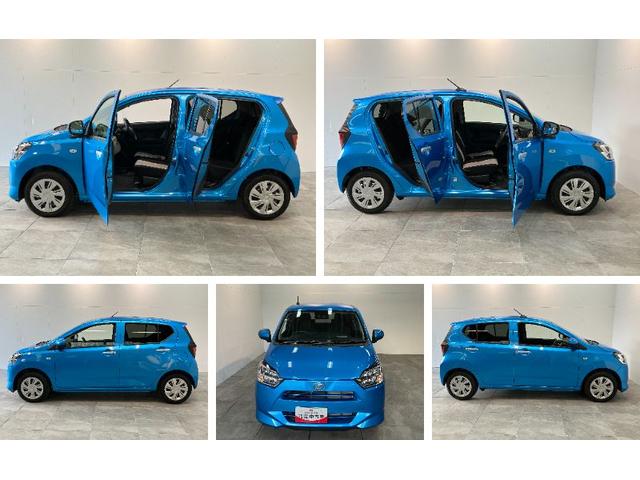 ミライースＸ　ＳＡ３　キーレス　ＬＥＤ　届出済未使用車衝突被害軽減ブレーキ　スマアシ３　コーナーセンサー　バックカメラ（ナビ装着時用）　ＬＥＤヘッドライト　電動格納式ミラー　マニュアルレベリング　キーレスエントリー　オートライト　エコアイドル（滋賀県）の中古車