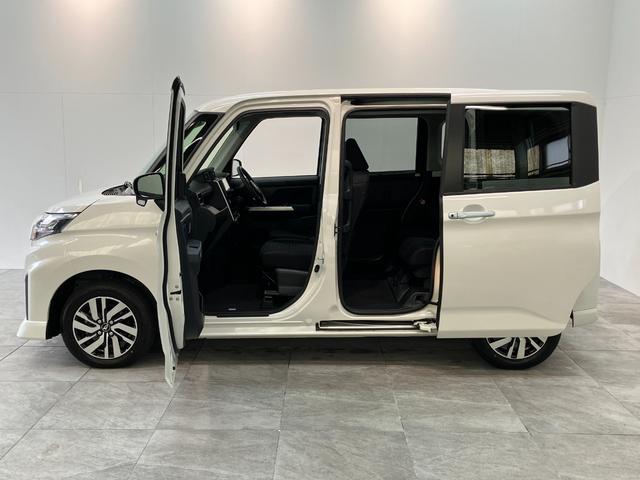 トールカスタムＧ　９型ディスプレイオーディオ　Ｂカメラ　クルコン衝突被害軽減ブレーキ　コーナーセンサー　９型ディスプレイオーディオ　フルセグ　Ｂｌｕｅｔｏｏｔｈ　ＵＳＢ　バックカメラ　両側電動スライドドア　ＬＥＤ　レーダークルーズコントロール　スマートキー（滋賀県）の中古車