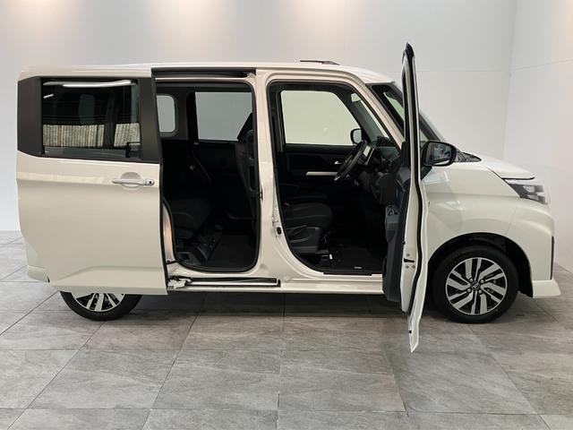 トールカスタムＧ　９型ディスプレイオーディオ　Ｂカメラ　クルコン衝突被害軽減ブレーキ　コーナーセンサー　９型ディスプレイオーディオ　フルセグ　Ｂｌｕｅｔｏｏｔｈ　ＵＳＢ　バックカメラ　両側電動スライドドア　ＬＥＤ　レーダークルーズコントロール　スマートキー（滋賀県）の中古車