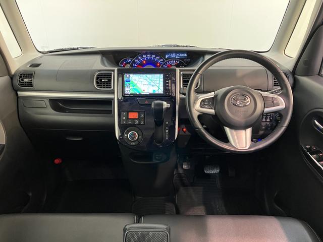 タントカスタムＲＳトップエディションＶＳ　ＳＡ３　ナビ　Ｐカメラ車検整備付　衝突被害軽減ブレーキ　フルセグナビ　Ｂｌｕｅｔｏｏｔｈ　ＤＶＤ再生　パノラマカメラ　ＥＴＣ　両側電動スライドドア　シートヒーター　ＬＥＤ　オートライト　スマートキー　オートエアコン（滋賀県）の中古車