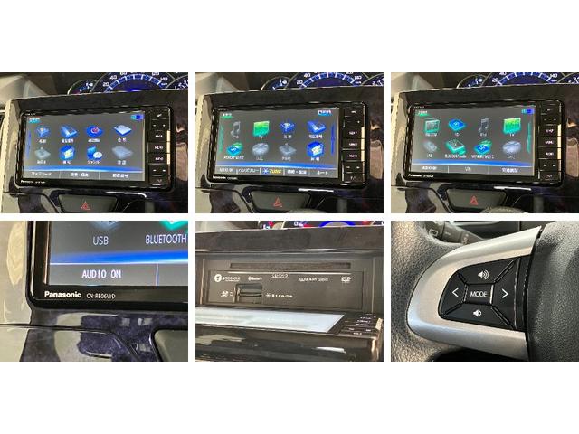 タントカスタムＲＳトップエディションＶＳ　ＳＡ３　ナビ　Ｐカメラ車検整備付　衝突被害軽減ブレーキ　フルセグナビ　Ｂｌｕｅｔｏｏｔｈ　ＤＶＤ再生　パノラマカメラ　ＥＴＣ　両側電動スライドドア　シートヒーター　ＬＥＤ　オートライト　スマートキー　オートエアコン（滋賀県）の中古車