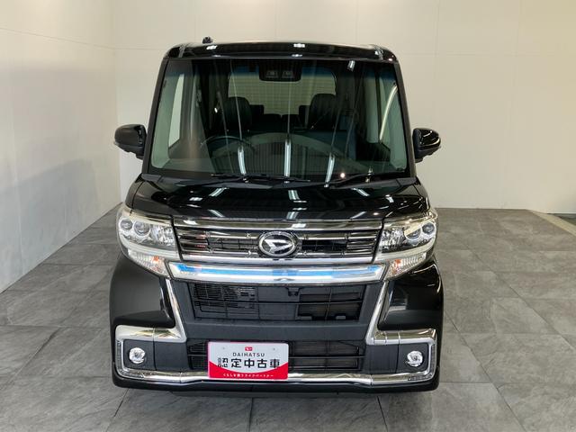 タントカスタムＲＳトップエディションＶＳ　ＳＡ３　ナビ　Ｐカメラ車検整備付　衝突被害軽減ブレーキ　フルセグナビ　Ｂｌｕｅｔｏｏｔｈ　ＤＶＤ再生　パノラマカメラ　ＥＴＣ　両側電動スライドドア　シートヒーター　ＬＥＤ　オートライト　スマートキー　オートエアコン（滋賀県）の中古車