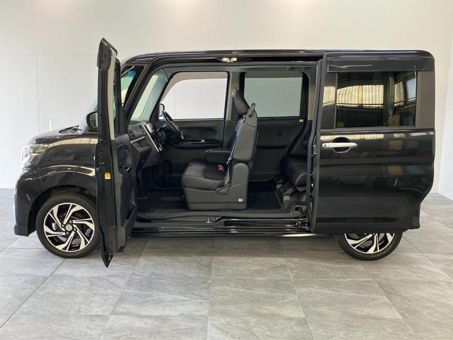 タントカスタムＲＳトップエディションＶＳ　ＳＡ３　ナビ　Ｐカメラ車検整備付　衝突被害軽減ブレーキ　フルセグナビ　Ｂｌｕｅｔｏｏｔｈ　ＤＶＤ再生　パノラマカメラ　ＥＴＣ　両側電動スライドドア　シートヒーター　ＬＥＤ　オートライト　スマートキー　オートエアコン（滋賀県）の中古車