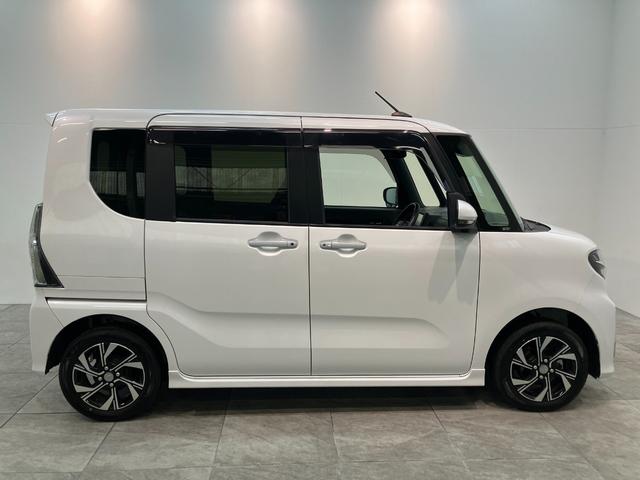 タントカスタムＸ　４ＷＤ　フルセグナビ　バックカメラ　前後ドラレコ衝突被害軽減ブレーキ　コーナーセンサー　フルセグナビ　Ｂｌｕｅｔｏｏｔｈ　ＤＶＤ再生　ＵＳＢ　バックカメラ　前後ドラレコ　両側電動スライドドア　前席シートヒーター　オートエアコン　フルタイム４ＷＤ（滋賀県）の中古車