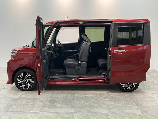 タントカスタムＸ　９型ディスプレイオーディオ　Ｂカメラ　ドラレコ衝突被害軽減ブレーキ　コーナーセンサー　９型ディスプレイオーディオ　フルセグ　Ｂｌｕｅｔｏｏｔｈ　ＵＳＢ　バックカメラ　前後ドラレコ　両側電動スライドドア　前席シートヒーター　ＬＥＤ　スマートキー（滋賀県）の中古車