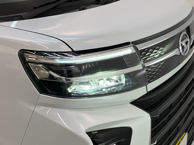 タントカスタムX 9型ディスプレイオーディオ 届出済未使用車衝突被害軽減ブレーキ コーナーセンサー 9型ディスプレイオーディオ フルセグ Bluetooth USB バックカメラ 両側電動スライドドア 前席シートヒーター LED スマートキー エコアイドル(滋賀県)の中古車