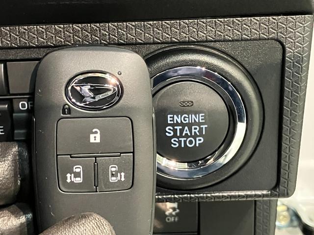 タントカスタムX 9型ディスプレイオーディオ 届出済未使用車衝突被害軽減ブレーキ コーナーセンサー 9型ディスプレイオーディオ フルセグ Bluetooth USB バックカメラ 両側電動スライドドア 前席シートヒーター LED スマートキー エコアイドル(滋賀県)の中古車