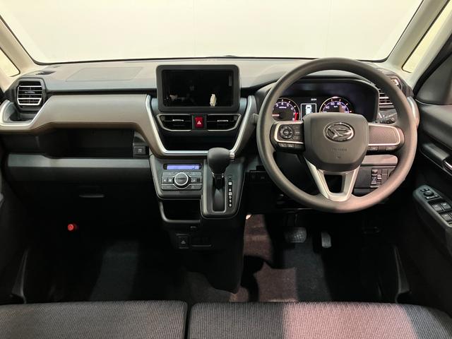 ムーヴＧ　左側電動スライドドア　コーナーセンサー　届出済未使用車衝突被害軽減ブレーキ　コーナーセンサー　バックカメラ（ナビ装着時用）　左側電動スライドドア　ＬＥＤヘッドライト　オートライト　オートエアコン　電動パーキングブレーキ　スマートキー　エコアイドル（滋賀県）の中古車