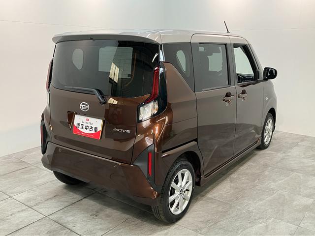 ムーヴＧ　左側電動スライドドア　コーナーセンサー　届出済未使用車衝突被害軽減ブレーキ　コーナーセンサー　バックカメラ（ナビ装着時用）　左側電動スライドドア　ＬＥＤヘッドライト　オートライト　オートエアコン　電動パーキングブレーキ　スマートキー　エコアイドル（滋賀県）の中古車