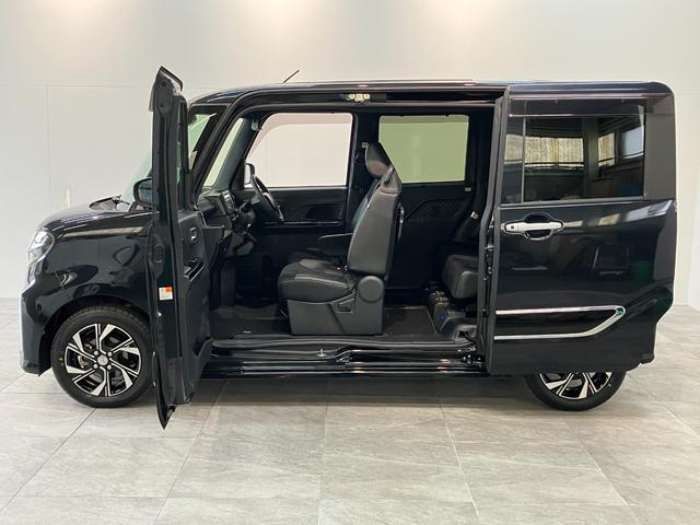 タントカスタムＸスタイルセレクション　フルセグナビ　バックカメラ衝突被害軽減ブレーキ　コーナーセンサー　フルセグナビ　Ｂｌｕｅｔｏｏｔｈ　ＤＶＤ　ＵＳＢ　バックカメラ　前後ドラレコ　両側電動スライド　前席シートヒーター　ＬＥＤ　スマートキー　タイヤ４本新品交換済み（滋賀県）の中古車