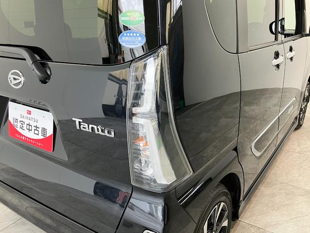 タントカスタムＸスタイルセレクション　フルセグナビ　バックカメラ衝突被害軽減ブレーキ　コーナーセンサー　フルセグナビ　Ｂｌｕｅｔｏｏｔｈ　ＤＶＤ　ＵＳＢ　バックカメラ　前後ドラレコ　両側電動スライド　前席シートヒーター　ＬＥＤ　スマートキー　タイヤ４本新品交換済み（滋賀県）の中古車