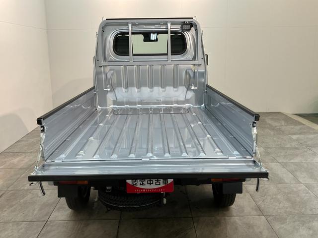 ハイゼットトラックスタンダード　農用スペシャル　４ＷＤ　デフロック　ＣＶＴ車衝突被害軽減ブレーキ　パートタイム４ＷＤ　デフロック　ＡＭ／ＦＭラジオ　マニュアルエアコン　マニュアルレベリング　オートライト　荷台作業灯　リヤ４枚リーフスプリング（滋賀県）の中古車