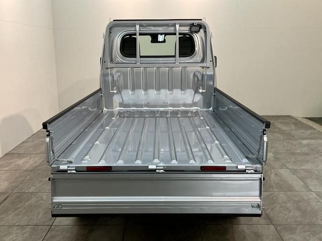 ハイゼットトラックスタンダード　農用スペシャル　４ＷＤ　デフロック　ＣＶＴ車衝突被害軽減ブレーキ　パートタイム４ＷＤ　デフロック　ＡＭ／ＦＭラジオ　マニュアルエアコン　マニュアルレベリング　オートライト　荷台作業灯　リヤ４枚リーフスプリング（滋賀県）の中古車