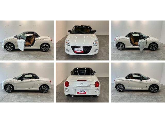 コペンセロ　フルセグナビ　Ｂカメラ　ドラレコ　リヤコーナーセンサーフルセグナビ　ＤＶＤ再生　Ｂｌｕｅｔｏｏｔｈ　前後ドラレコ　ＥＴＣ　シートヒーター　ＬＥＤヘッドライト　オートライト　スマートキー　オートエアコン　エコアイドル　リヤコーナーセンサー（滋賀県）の中古車