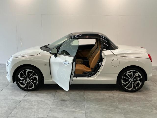 コペンセロ　フルセグナビ　Ｂカメラ　ドラレコ　リヤコーナーセンサーフルセグナビ　ＤＶＤ再生　Ｂｌｕｅｔｏｏｔｈ　前後ドラレコ　ＥＴＣ　シートヒーター　ＬＥＤヘッドライト　オートライト　スマートキー　オートエアコン　エコアイドル　リヤコーナーセンサー（滋賀県）の中古車