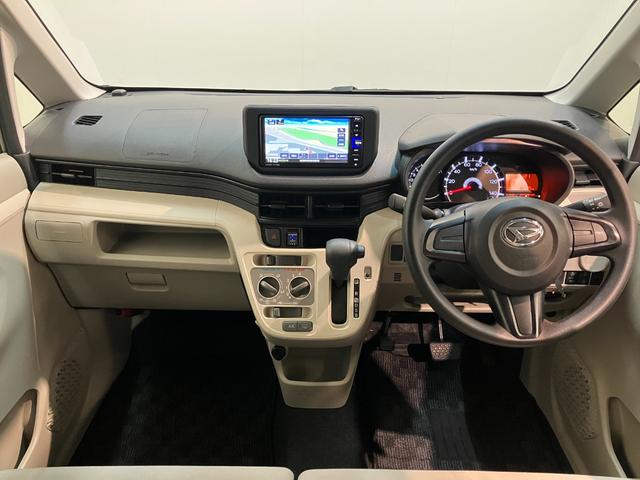 ムーヴＬ　ＳＡ３　フルセグナビ　ＥＴＣ　キーレス　車検整備付衝突被害軽減ブレーキ　フルセグナビ　ＤＶＤ再生　Ｂｌｕｅｔｏｏｔｈ　ＵＳＢ　ＥＴＣ車載器　マニュアルレベリング　マニュアルエアコン　キーレスエントリー　電動格納式ミラー　エコアイドル（滋賀県）の中古車