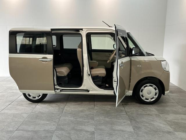 ムーヴキャンバスＸ　ＳＡ３　フルセグナビ　両側電動スライド　走行２万７千キロ衝突被害軽減ブレーキ　フルセグナビ　ＤＶＤ再生　Ｂｌｕｅｔｏｏｔｈ　両側電動スライドドア　オートライト　オートエアコン　電動格納式ミラー　マニュアルレベリング　スマートキー　エコアイドル（滋賀県）の中古車