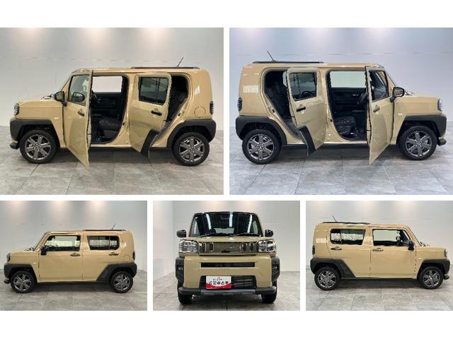 タフトＧダーククロムベンチャー　９インチＤ．Ａ　届出済未使用車衝突被害軽減ブレーキ　コーナーセンサー　９型ディスプレイオーディオ　フルセグ　バックカメラ　Ｂｌｕｅｔｏｏｔｈ　ＵＳＢ　前席シートヒーター　ＬＥＤ　オートライト　レーダークルーズコントロール（滋賀県）の中古車