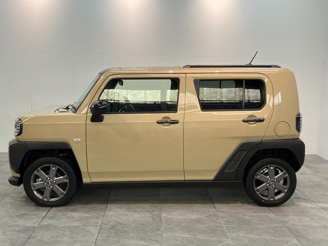 タフトＧダーククロムベンチャー　９インチＤ．Ａ　届出済未使用車衝突被害軽減ブレーキ　コーナーセンサー　９型ディスプレイオーディオ　フルセグ　バックカメラ　Ｂｌｕｅｔｏｏｔｈ　ＵＳＢ　前席シートヒーター　ＬＥＤ　オートライト　レーダークルーズコントロール（滋賀県）の中古車