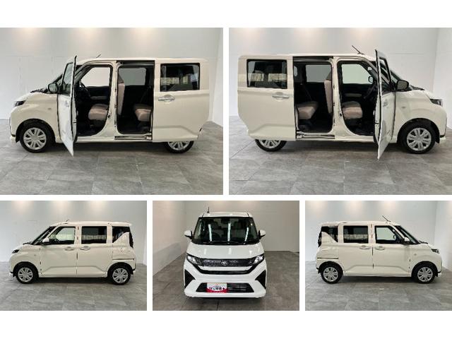 ムーヴＬ　両側スライドア　キーレス　ＬＥＤ　オートライト衝突被害軽減ブレーキ　コーナーセンサー　バックカメラ（ナビ装着時用）　両側スライドドア　ＬＥＤヘッドライト　オートライト　マニュアルエアコン　キーレスエントリー　電動格納式ミラー　エコアイドル（滋賀県）の中古車