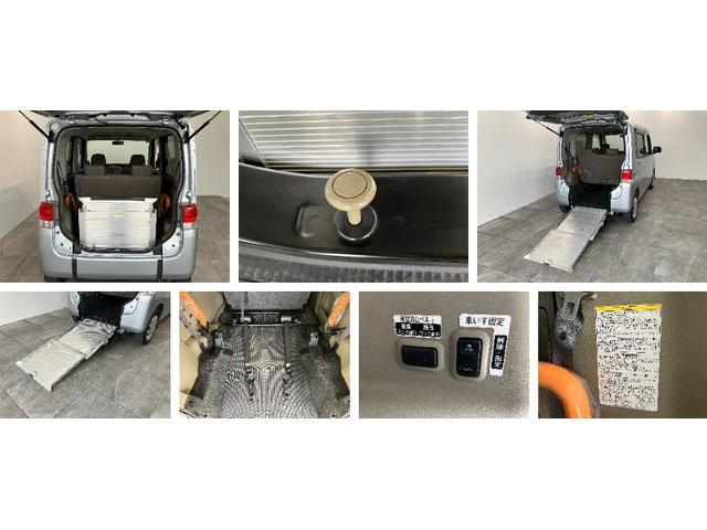 タントスローパー　リヤシート付仕様　走行３万２千キロ台福祉車両　車いす乗降車　電動ウインチ　リヤシート付　ＣＤステレオ　キーレスエントリー　電動格納式ミラー　マニュアルレベリング　マニュアルエアコン　左側スライドドア（滋賀県）の中古車