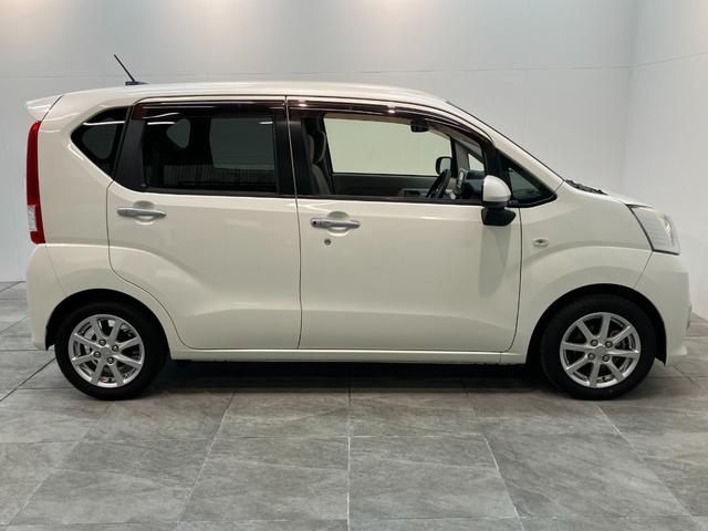 ムーヴＸターボ　ワンセグナビ　バックカメラ　スマートキーワンセグナビ　バックカメラ　ＵＳＢ　ＥＴＣ　オートライト　オートエアコン　スマートキー　電動格納式ミラー　ベンチシート　マニュアルレベリング　エコアイドル　ターボ（滋賀県）の中古車