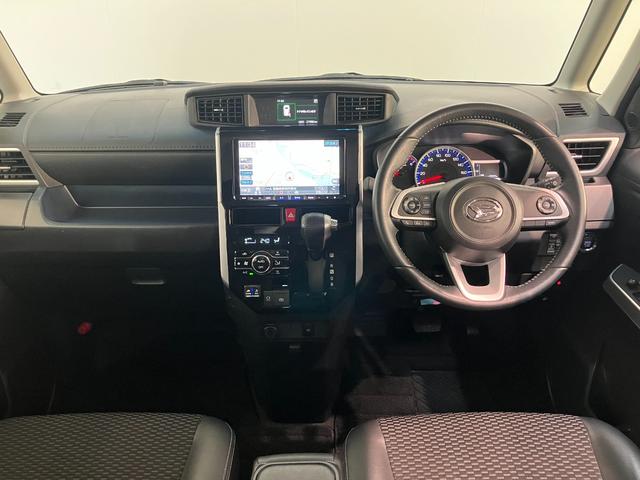 トールカスタムＧターボ　９型ナビ　パノラマカメラ　車検整備付衝突被害軽減ブレーキ　コーナーセンサー　９型フルセグナビ　Ｂｌｕｅｔｏｏｔｈ　ＵＳＢ　ＤＶＤ　パノラマカメラ　前後ドラレコ　両側電動スライド　ＬＥＤ　レーダークルーズコントロール　タイヤ４本新品交換済（滋賀県）の中古車