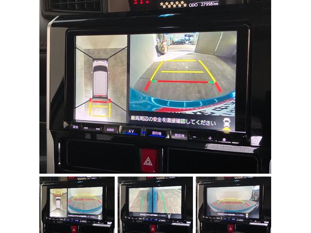 トールカスタムＧターボ　９型ナビ　パノラマカメラ　車検整備付衝突被害軽減ブレーキ　コーナーセンサー　９型フルセグナビ　Ｂｌｕｅｔｏｏｔｈ　ＵＳＢ　ＤＶＤ　パノラマカメラ　前後ドラレコ　両側電動スライド　ＬＥＤ　レーダークルーズコントロール　タイヤ４本新品交換済（滋賀県）の中古車