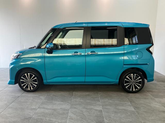 トールカスタムＧターボ　９型ナビ　パノラマカメラ　車検整備付衝突被害軽減ブレーキ　コーナーセンサー　９型フルセグナビ　Ｂｌｕｅｔｏｏｔｈ　ＵＳＢ　ＤＶＤ　パノラマカメラ　前後ドラレコ　両側電動スライド　ＬＥＤ　レーダークルーズコントロール　タイヤ４本新品交換済（滋賀県）の中古車