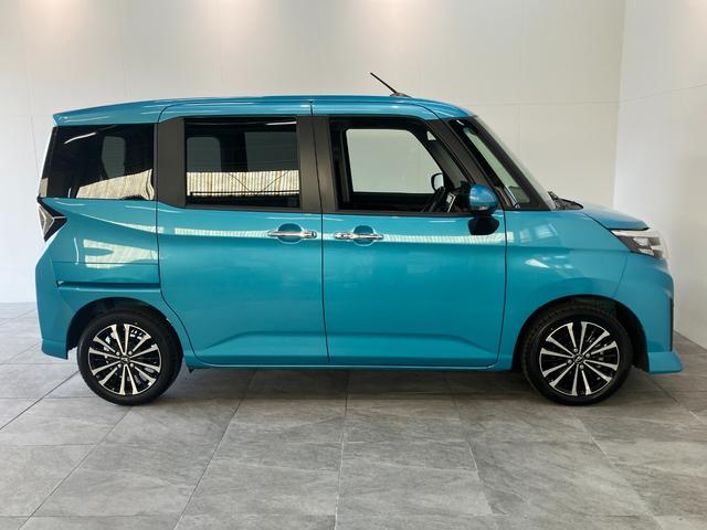 トールカスタムＧターボ　９型ナビ　パノラマカメラ　車検整備付衝突被害軽減ブレーキ　コーナーセンサー　９型フルセグナビ　Ｂｌｕｅｔｏｏｔｈ　ＵＳＢ　ＤＶＤ　パノラマカメラ　前後ドラレコ　両側電動スライド　ＬＥＤ　レーダークルーズコントロール　タイヤ４本新品交換済（滋賀県）の中古車