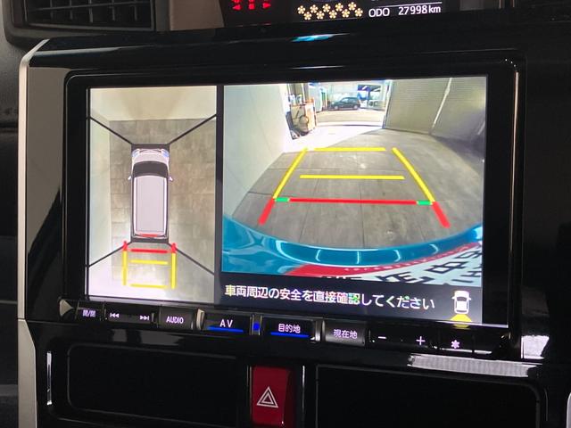 トールカスタムＧターボ　９型ナビ　パノラマカメラ　車検整備付衝突被害軽減ブレーキ　コーナーセンサー　９型フルセグナビ　Ｂｌｕｅｔｏｏｔｈ　ＵＳＢ　ＤＶＤ　パノラマカメラ　前後ドラレコ　両側電動スライド　ＬＥＤ　レーダークルーズコントロール　タイヤ４本新品交換済（滋賀県）の中古車
