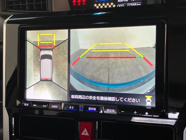 トールカスタムＧターボ　９型ナビ　パノラマカメラ　車検整備付衝突被害軽減ブレーキ　コーナーセンサー　９型フルセグナビ　Ｂｌｕｅｔｏｏｔｈ　ＵＳＢ　ＤＶＤ　パノラマカメラ　前後ドラレコ　両側電動スライド　ＬＥＤ　レーダークルーズコントロール　タイヤ４本新品交換済（滋賀県）の中古車