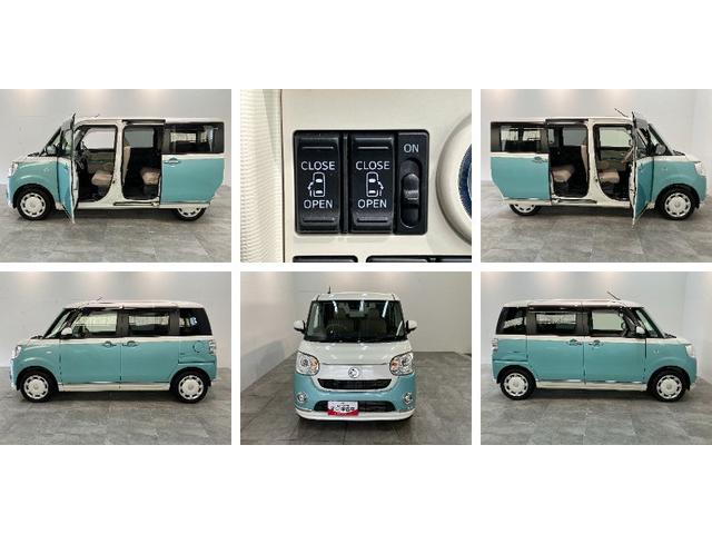 ムーヴキャンバスGメイクアップVS SA3 フルセグナビ パノラマカメラ衝突被害軽減ブレーキ フルセグナビ パノラマカメラ DVD再生 Bluetooth USB 前後ドラレコ ETC 両側電動スライドドア LEDヘッドライト シートヒーター オートエアコン エコアイドル(滋賀県)の中古車