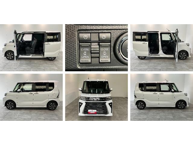 タントカスタムＸ　１０型ナビ　バックカメラ　　ドラレコ　車検整備付衝突被害軽減ブレーキ　コーナーセンサー　フルセグナビ　バックカメラ　ＤＶＤ再生　Ｂｌｕｅｔｏｏｔｈ　ＵＳＢ　前後ドラレコ　両側電動スライドドア　ＬＥＤ　オートライト　オートエアコン　前席シートヒーター（滋賀県）の中古車