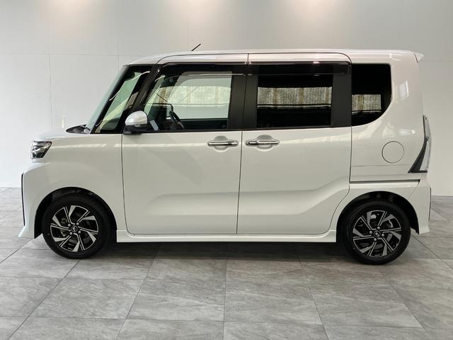 タントカスタムＸ　１０型ナビ　バックカメラ　　ドラレコ　車検整備付衝突被害軽減ブレーキ　コーナーセンサー　フルセグナビ　バックカメラ　ＤＶＤ再生　Ｂｌｕｅｔｏｏｔｈ　ＵＳＢ　前後ドラレコ　両側電動スライドドア　ＬＥＤ　オートライト　オートエアコン　前席シートヒーター（滋賀県）の中古車