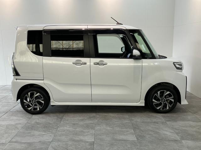 タントカスタムＸ　１０型ナビ　バックカメラ　　ドラレコ　車検整備付衝突被害軽減ブレーキ　コーナーセンサー　フルセグナビ　バックカメラ　ＤＶＤ再生　Ｂｌｕｅｔｏｏｔｈ　ＵＳＢ　前後ドラレコ　両側電動スライドドア　ＬＥＤ　オートライト　オートエアコン　前席シートヒーター（滋賀県）の中古車