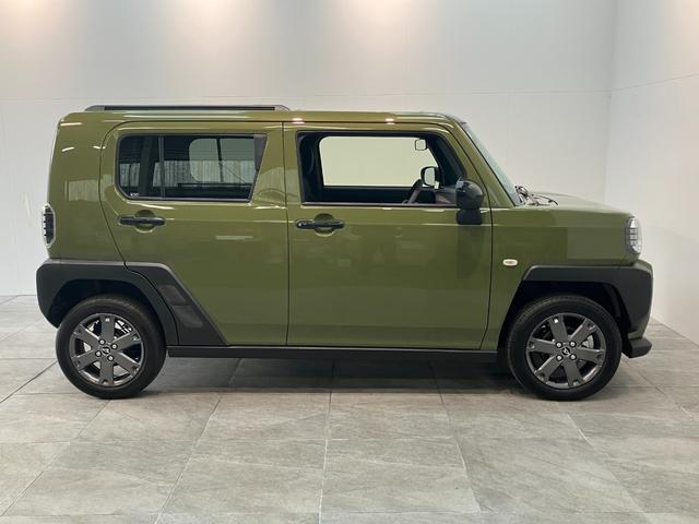 タフトGダーククロムベンチャー 9インチD.A 届出済未使用車衝突被害軽減ブレーキ コーナーセンサー 9型ディスプレイオーディオ フルセグ バックカメラ Bluetooth USB 前席シートヒーター LED オートライト レーダークルーズコントロール(滋賀県)の中古車