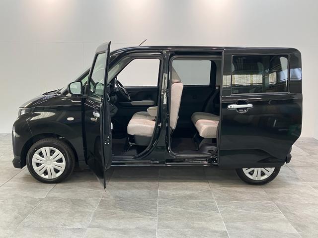 ムーヴＸ　左側電動スライドドア　スマートキー　ＬＥＤ衝突被害軽減ブレーキ　コーナーセンサー　バックカメラ（ナビ装着時用）　左側電動スライドドア　ＬＥＤヘッドライト　オートライト　オートエアコン　電動格納式ミラー　スマートキー　エコアイドル（滋賀県）の中古車