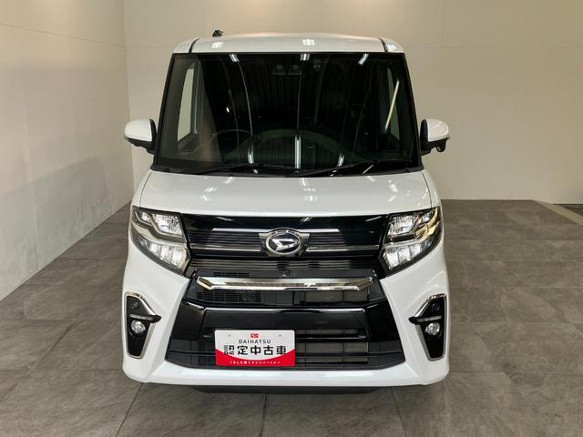 タントカスタムX フルセグナビ パノラマカメラ 前後ドラレコ衝突被害軽減ブレーキ コーナーセンサー フルセグナビ Bluetooth DVD再生 USB パノラマカメラ 前後ドラレコ 両側電動スライドドア 前席シートヒーター LED オートライト スマートキー(滋賀県)の中古車