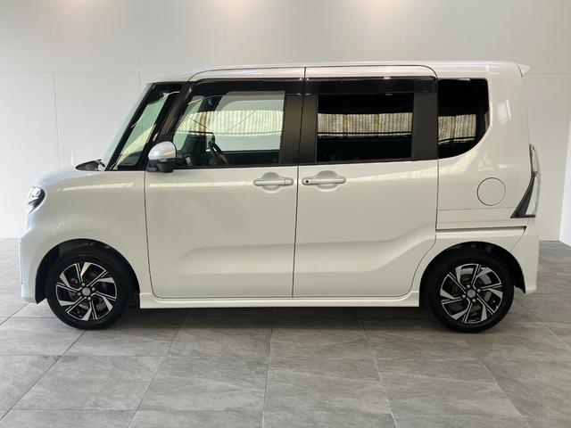 タントカスタムX フルセグナビ パノラマカメラ 前後ドラレコ衝突被害軽減ブレーキ コーナーセンサー フルセグナビ Bluetooth DVD再生 USB パノラマカメラ 前後ドラレコ 両側電動スライドドア 前席シートヒーター LED オートライト スマートキー(滋賀県)の中古車