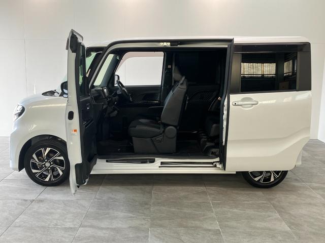 タントカスタムX フルセグナビ パノラマカメラ 前後ドラレコ衝突被害軽減ブレーキ コーナーセンサー フルセグナビ Bluetooth DVD再生 USB パノラマカメラ 前後ドラレコ 両側電動スライドドア 前席シートヒーター LED オートライト スマートキー(滋賀県)の中古車