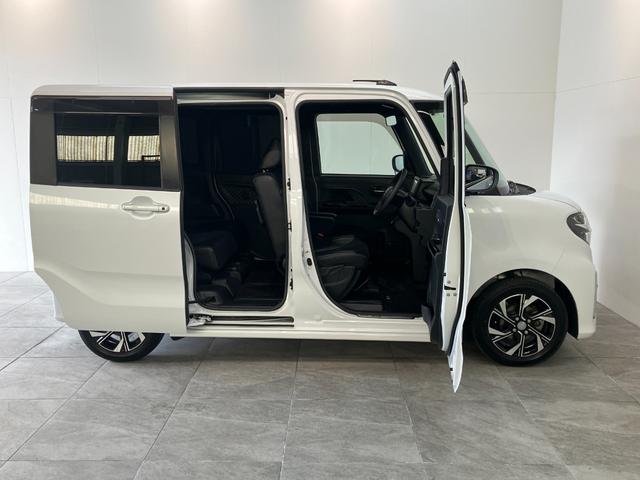 タントカスタムX フルセグナビ パノラマカメラ 前後ドラレコ衝突被害軽減ブレーキ コーナーセンサー フルセグナビ Bluetooth DVD再生 USB パノラマカメラ 前後ドラレコ 両側電動スライドドア 前席シートヒーター LED オートライト スマートキー(滋賀県)の中古車