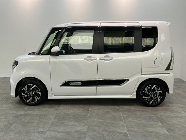 タントカスタムXスタイルセレクション 9型ナビ Pカメラ ドラレコ衝突被害軽減ブレーキ コーナーセンサー 9型フルセグナビ Bluetooth DVD USB パノラマカメラ 前後ドラレコ 両側電動スライドドア 前席シートヒーター LED オートライト スマートキー(滋賀県)の中古車