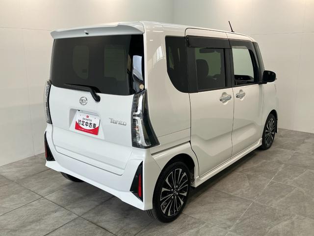 タントカスタムＲＳ　１０型ナビ　前後ドラレコ　パノラマカメラ衝突被害軽減ブレーキ　コーナーセンサー　１０型フルセグナビ　Ｂｌｕｅｔｏｏｔｈ　ＤＶＤ再生　ＵＳＢ　パノラマカメラ　前後ドラレコ　両側電動スライドドア　前席シートヒーター　ＬＥＤ　クルーズコントロール（滋賀県）の中古車