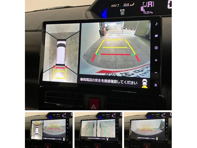 タントカスタムＲＳ　１０型ナビ　前後ドラレコ　パノラマカメラ衝突被害軽減ブレーキ　コーナーセンサー　１０型フルセグナビ　Ｂｌｕｅｔｏｏｔｈ　ＤＶＤ再生　ＵＳＢ　パノラマカメラ　前後ドラレコ　両側電動スライドドア　前席シートヒーター　ＬＥＤ　クルーズコントロール（滋賀県）の中古車