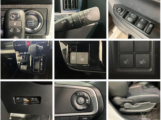 タントカスタムＲＳ　１０型ナビ　前後ドラレコ　パノラマカメラ衝突被害軽減ブレーキ　コーナーセンサー　１０型フルセグナビ　Ｂｌｕｅｔｏｏｔｈ　ＤＶＤ再生　ＵＳＢ　パノラマカメラ　前後ドラレコ　両側電動スライドドア　前席シートヒーター　ＬＥＤ　クルーズコントロール（滋賀県）の中古車