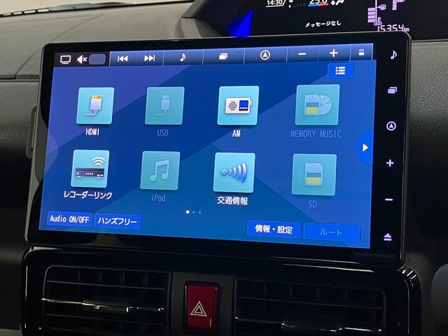 タントカスタムＲＳ　１０型ナビ　前後ドラレコ　パノラマカメラ衝突被害軽減ブレーキ　コーナーセンサー　１０型フルセグナビ　Ｂｌｕｅｔｏｏｔｈ　ＤＶＤ再生　ＵＳＢ　パノラマカメラ　前後ドラレコ　両側電動スライドドア　前席シートヒーター　ＬＥＤ　クルーズコントロール（滋賀県）の中古車