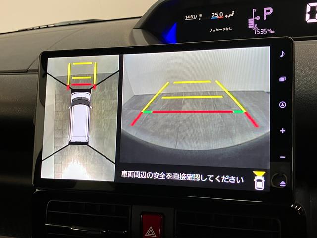 タントカスタムＲＳ　１０型ナビ　前後ドラレコ　パノラマカメラ衝突被害軽減ブレーキ　コーナーセンサー　１０型フルセグナビ　Ｂｌｕｅｔｏｏｔｈ　ＤＶＤ再生　ＵＳＢ　パノラマカメラ　前後ドラレコ　両側電動スライドドア　前席シートヒーター　ＬＥＤ　クルーズコントロール（滋賀県）の中古車