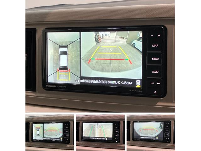 ミラトコットG SA3 フルセグナビ パノラマカメラ LED 車検整備付衝突被害軽減ブレーキ コーナーセンサー フルセグナビ パノラマカメラ DVD再生 Bluetooth USB 前席シートヒーター LED オートライト オートエアコン スマートキー 電動格納式ミラー(滋賀県)の中古車