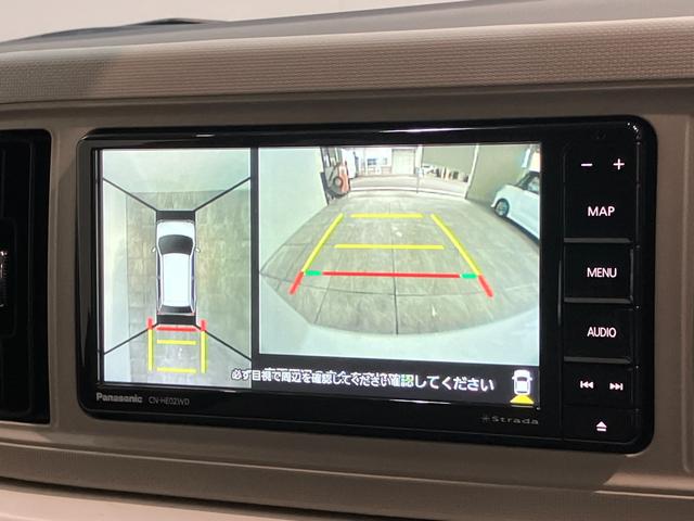 ミラトコットG SA3 フルセグナビ パノラマカメラ LED 車検整備付衝突被害軽減ブレーキ コーナーセンサー フルセグナビ パノラマカメラ DVD再生 Bluetooth USB 前席シートヒーター LED オートライト オートエアコン スマートキー 電動格納式ミラー(滋賀県)の中古車